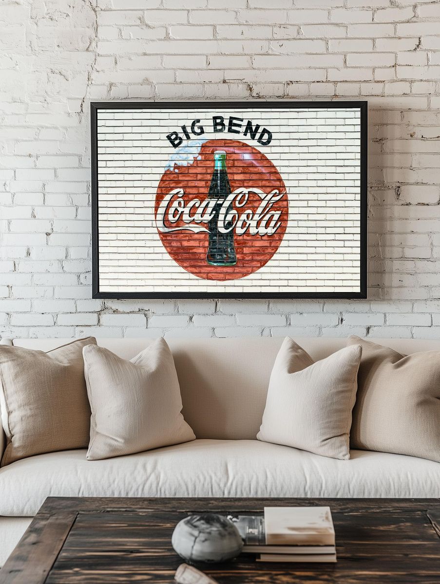 old company sign appears wall. room preview