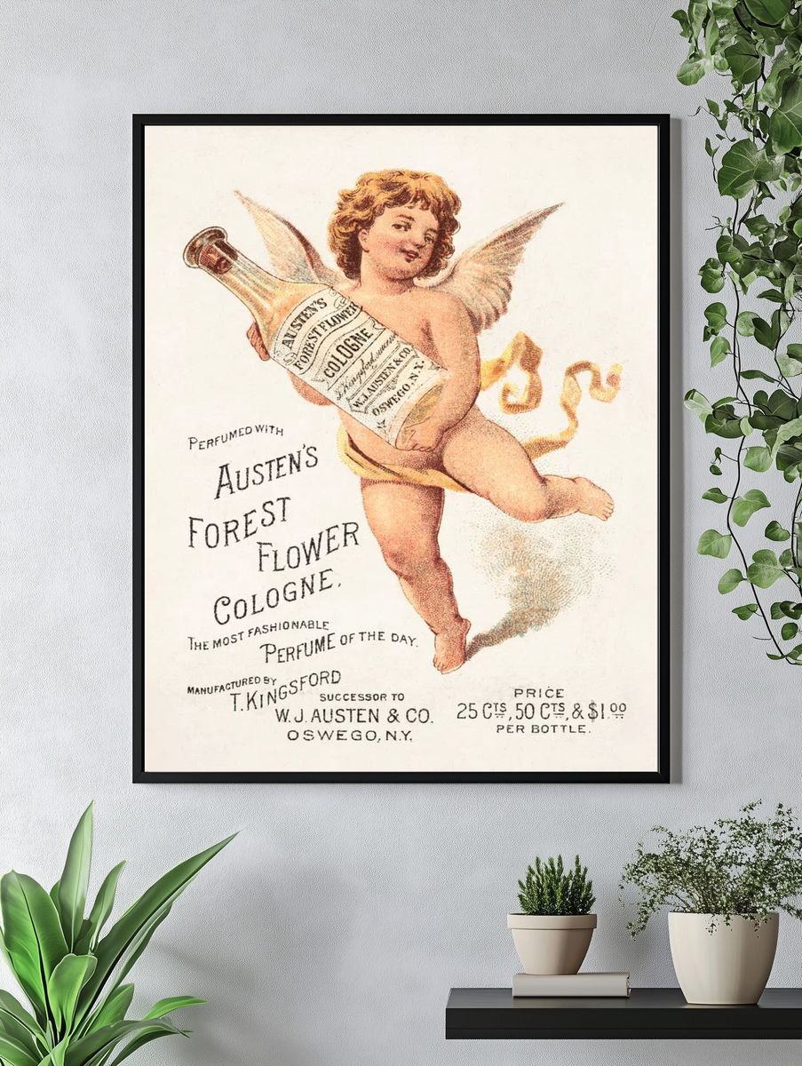 Perfumed Austen's Forest Flower Cologne. — room view 4