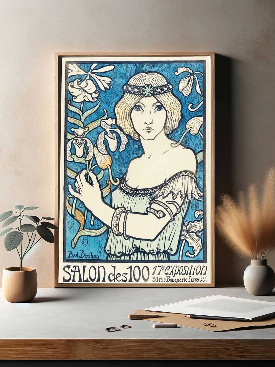 Salon des 100 Art Nouveau Poster. — room view 2