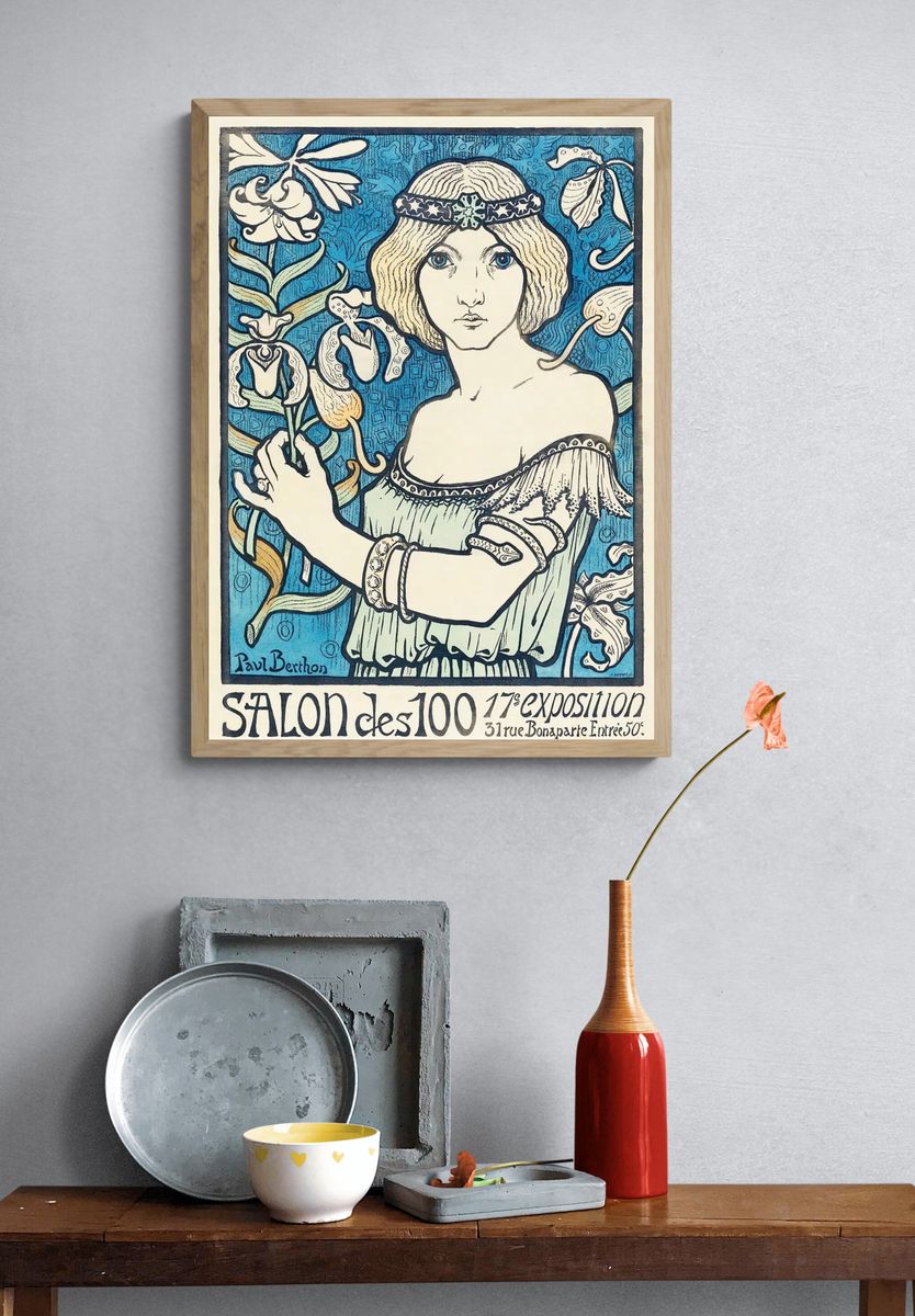 Salon des 100 Art Nouveau Poster. — room view 3