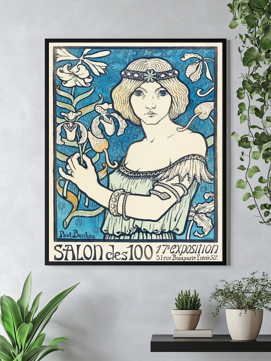 Salon des 100 Art Nouveau Poster. — room view 4