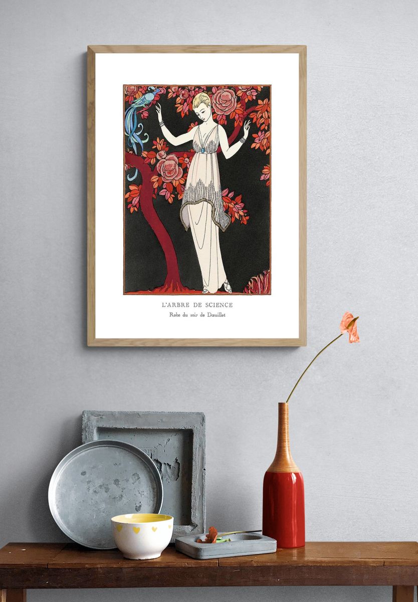 Art Nouveau Fashion Poster. — room view 3