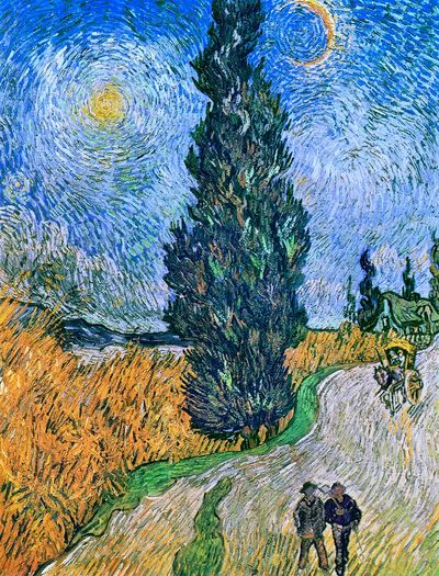 Vincent van Gogh 's Road.