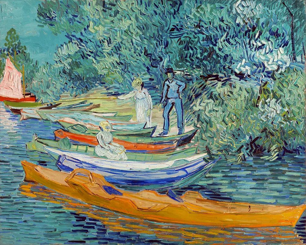 Vincent van Gogh 's Bank. poster detail