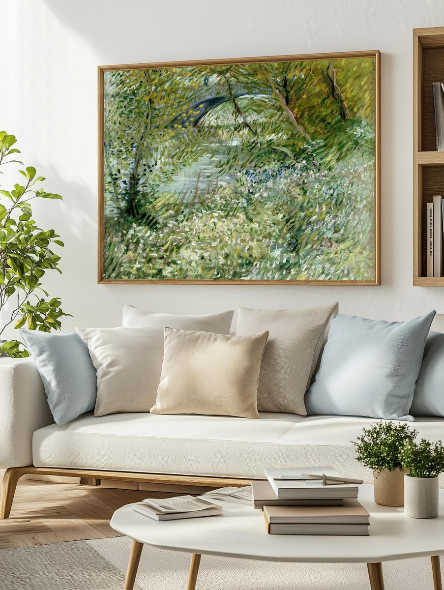 Vincent van Gogh 's River. — room view 2