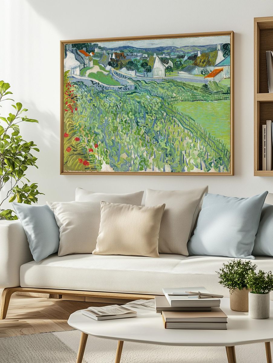 Vincent van Gogh 's Vineyards. — room view 2