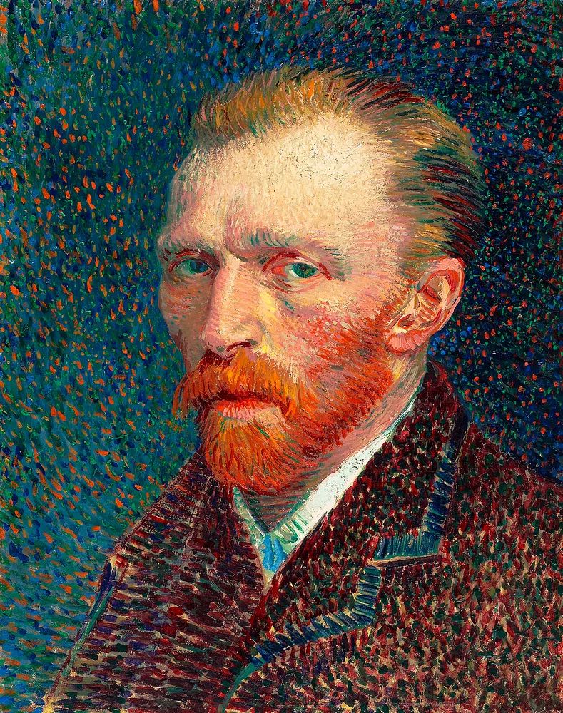 Vincent Van Gogh 's Self-Portrait. poster — fine-art art