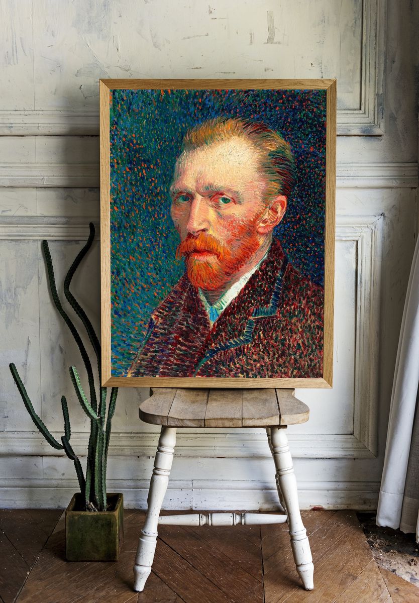 Vincent Van Gogh 's Self-Portrait. room preview