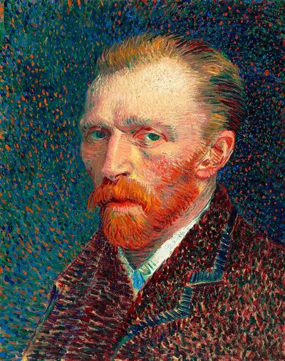 Vincent Van Gogh 's Self-Portrait.
