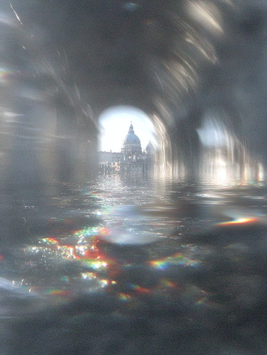 Venetian Archway Reflection — Photography Print. poster detail