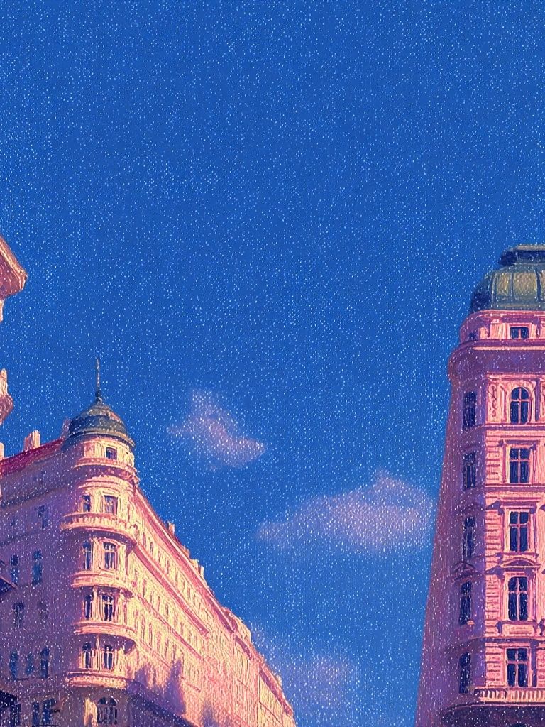 Historic Architecture — Vintage Print. poster detail