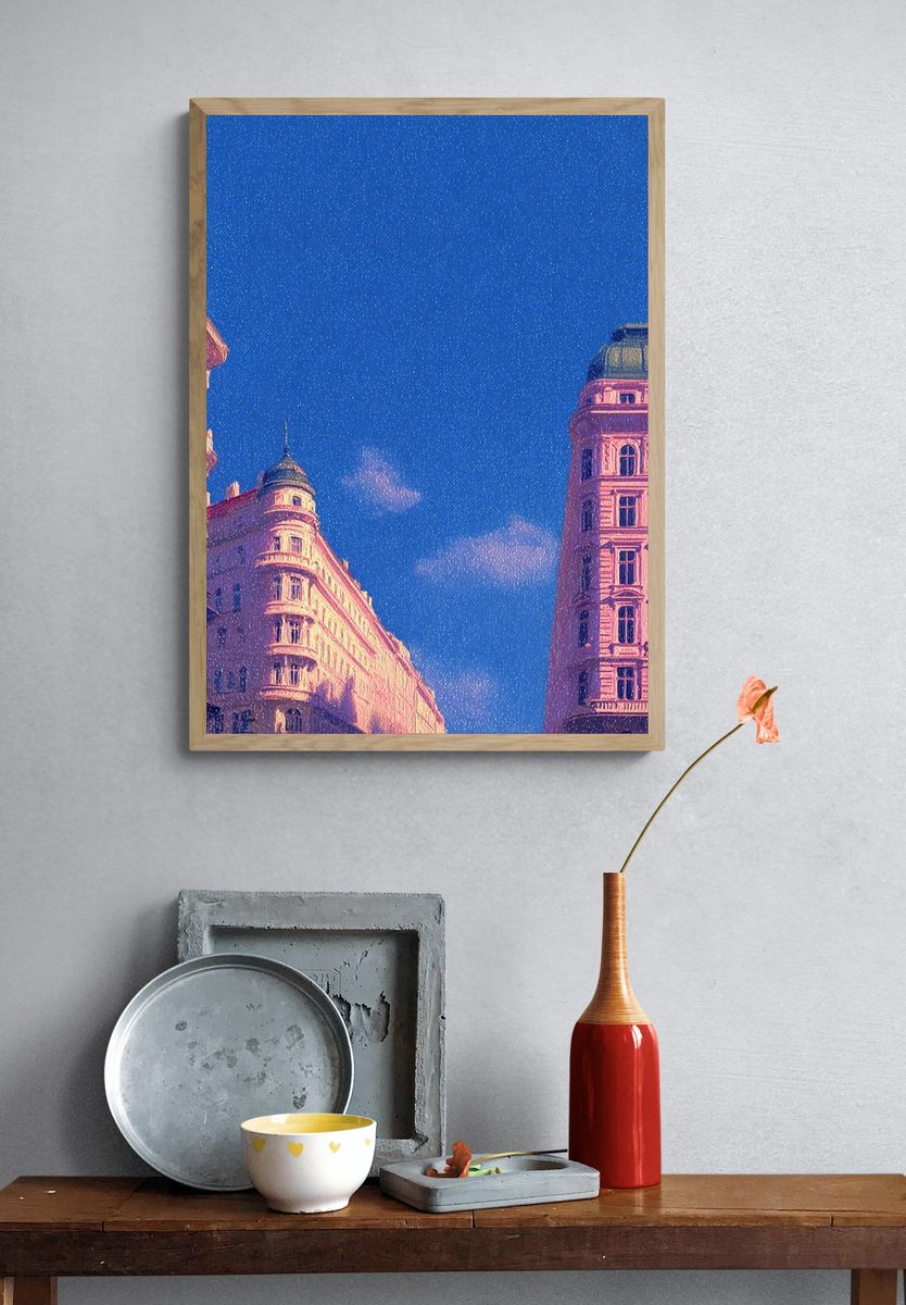 Historic Architecture — Vintage Print. — room view 3