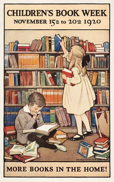 Children's book week, November 15th. poster