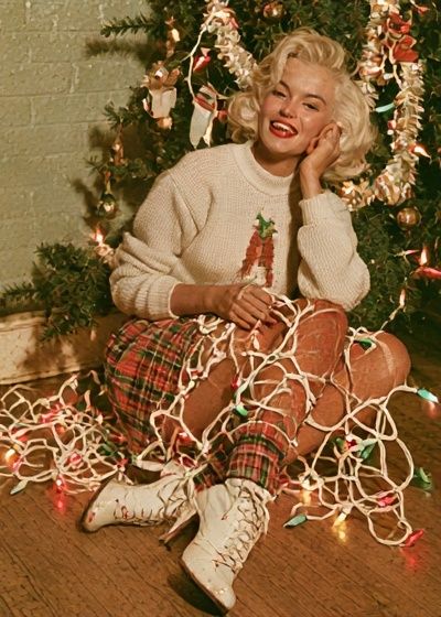Vintage Christmas Portrait Poster. poster — vintage art