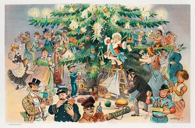 Christmas Tree (1902) J. Ottman.