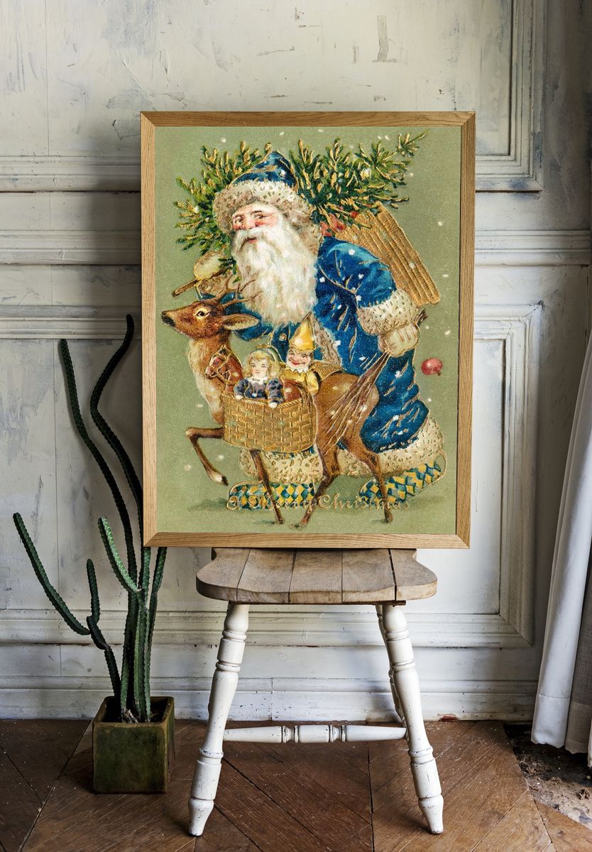 Merry Christmas (ca. 1900s) Miriam. — room view 1
