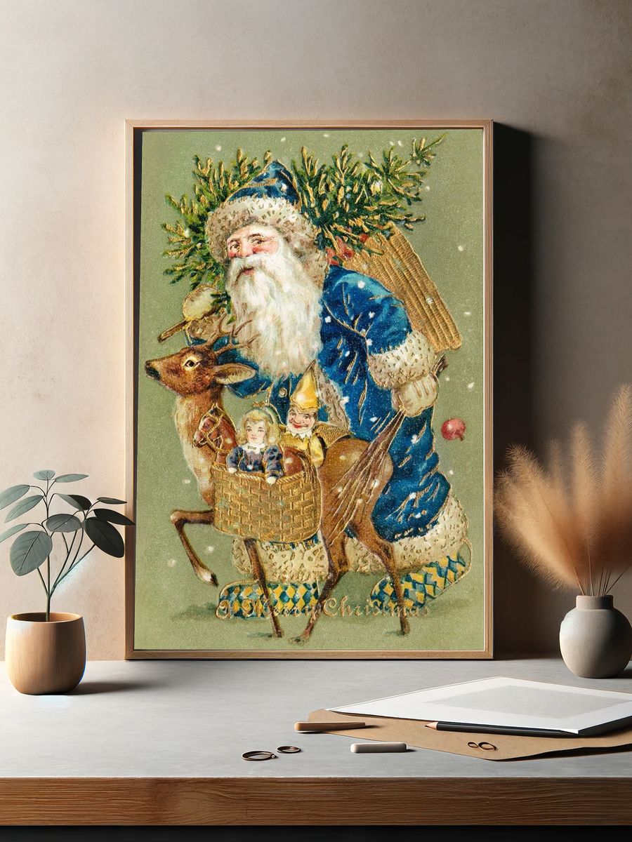 Merry Christmas (ca. 1900s) Miriam. — room view 2
