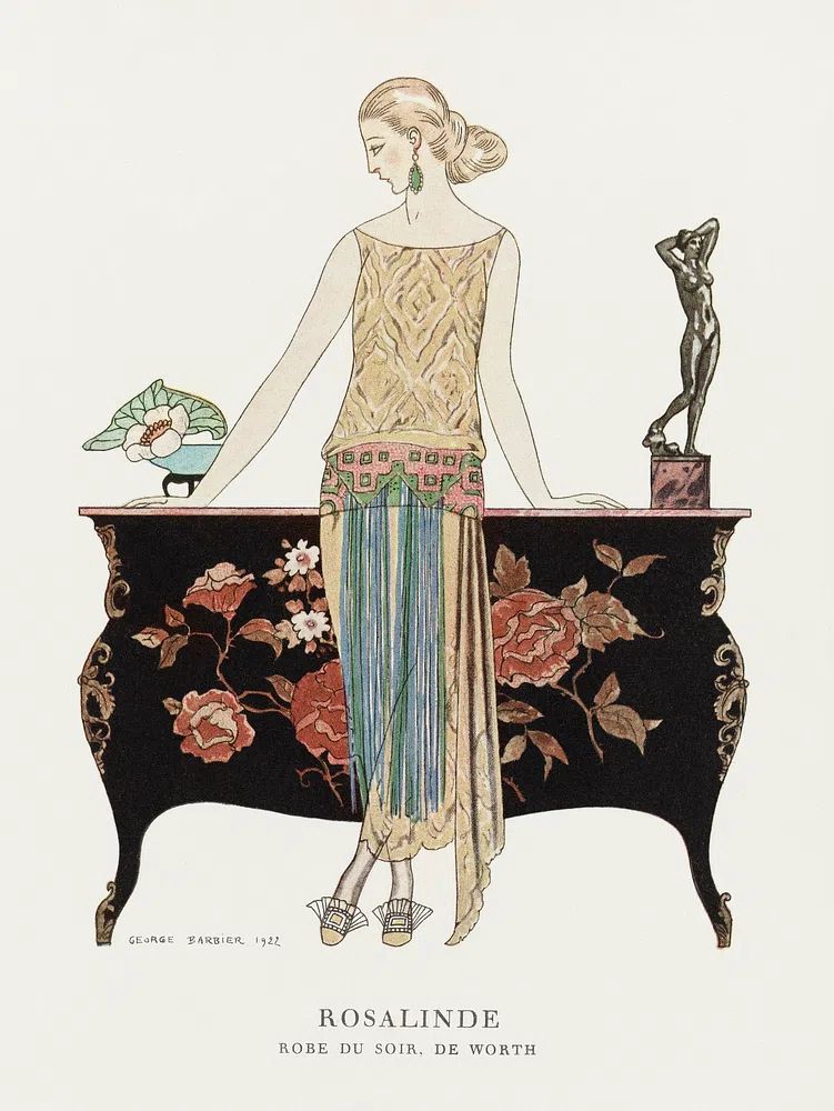 Rosalinde: Robe du soir (1922). poster detail