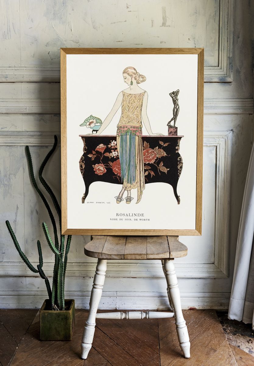 Rosalinde: Robe du soir (1922). — room view 1