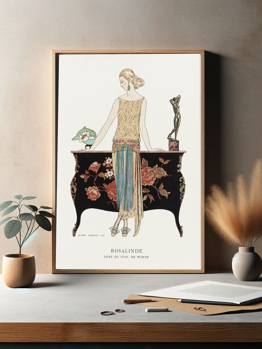 Rosalinde: Robe du soir (1922). — room view 2
