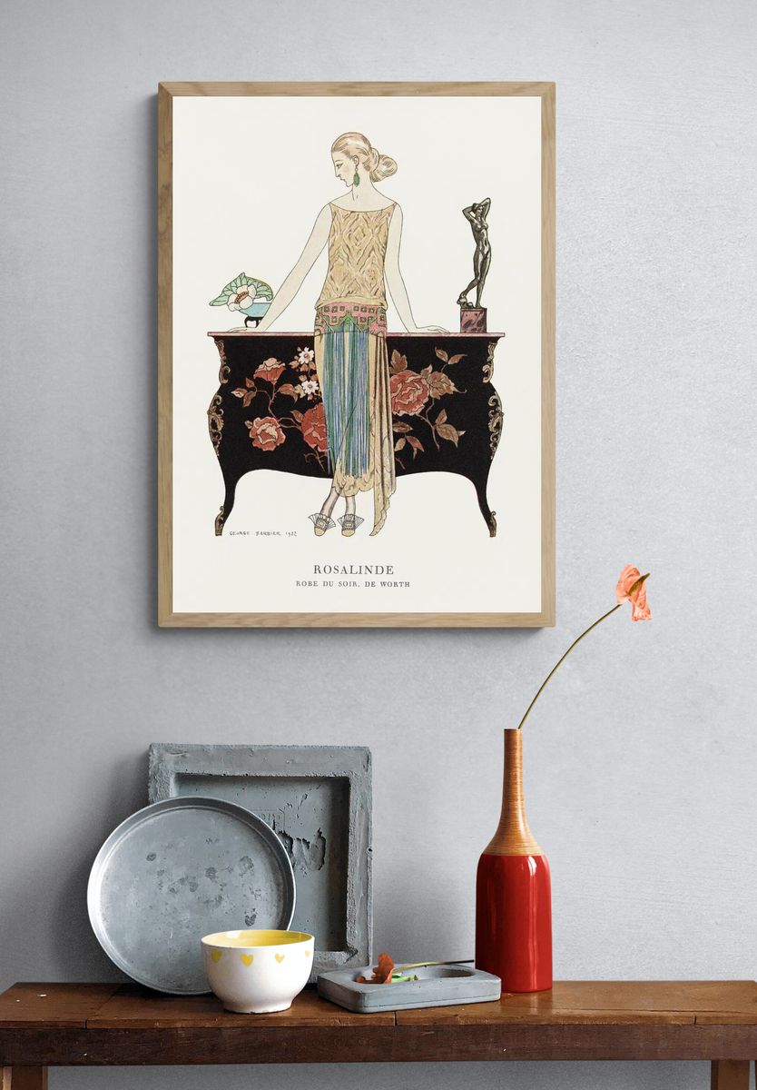 Rosalinde: Robe du soir (1922). — room view 3