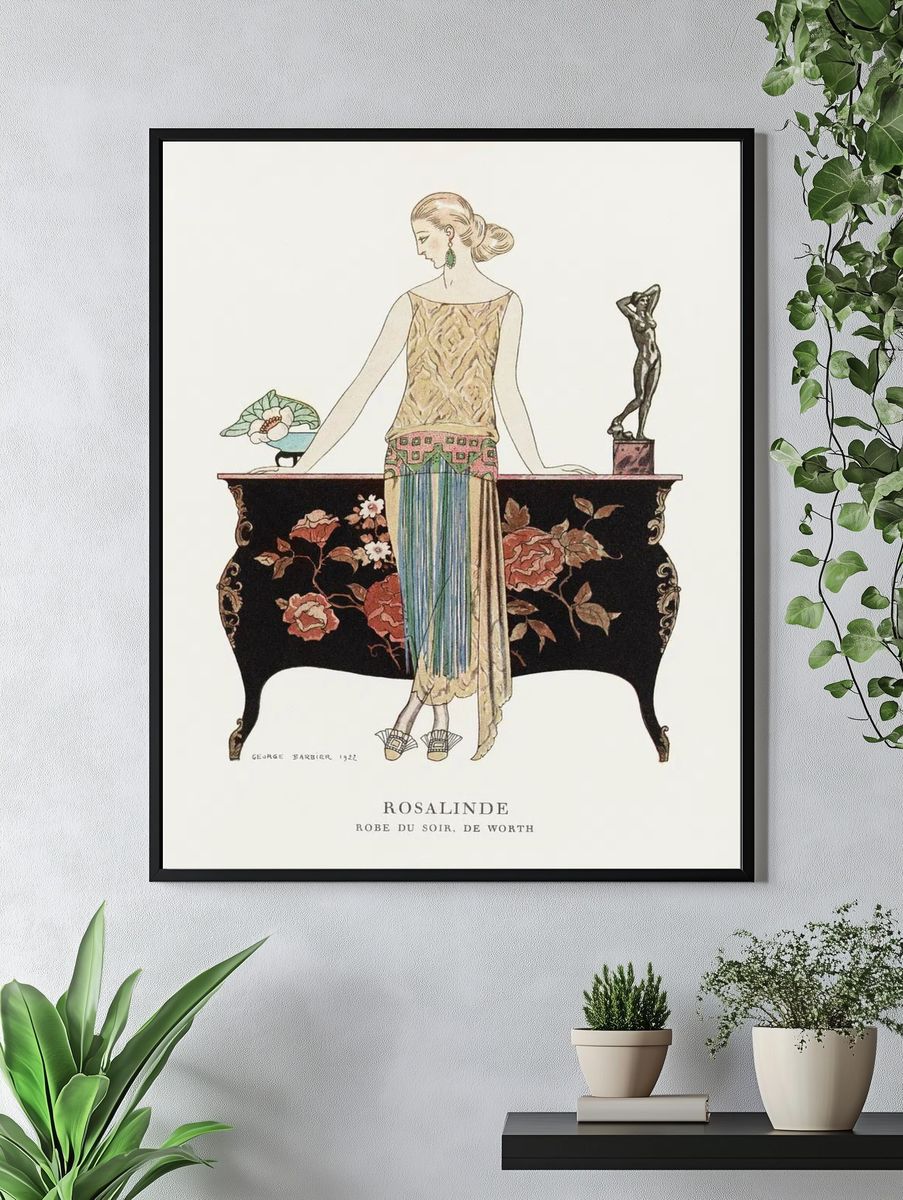Rosalinde: Robe du soir (1922). — room view 4