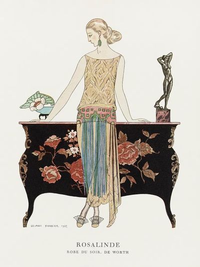 Rosalinde: Robe du soir (1922).