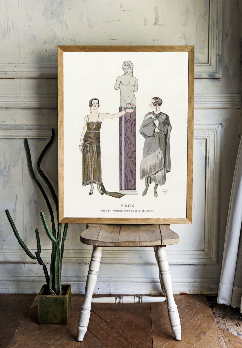 Eros. Robe et manteau pour. — room view 1