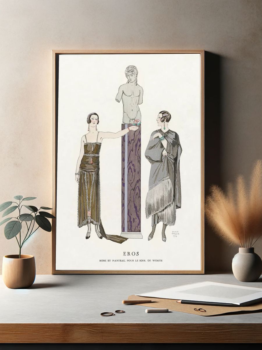 Eros. Robe et manteau pour. — room view 2