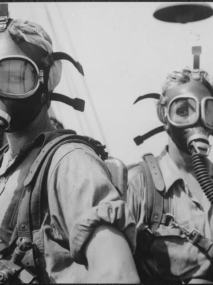 Vintage Aviators Black-White Print. poster detail