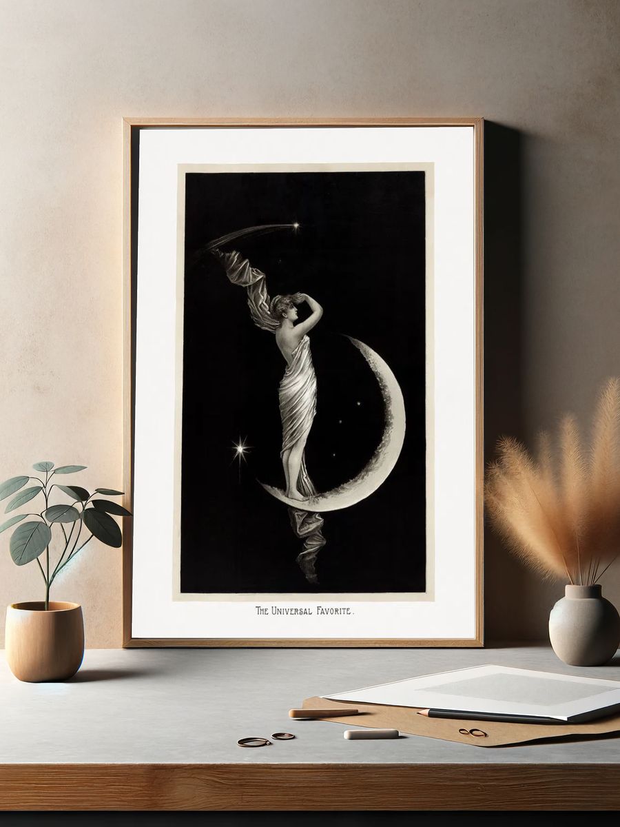 The Universal Favorite — Vintage Print. — room view 2