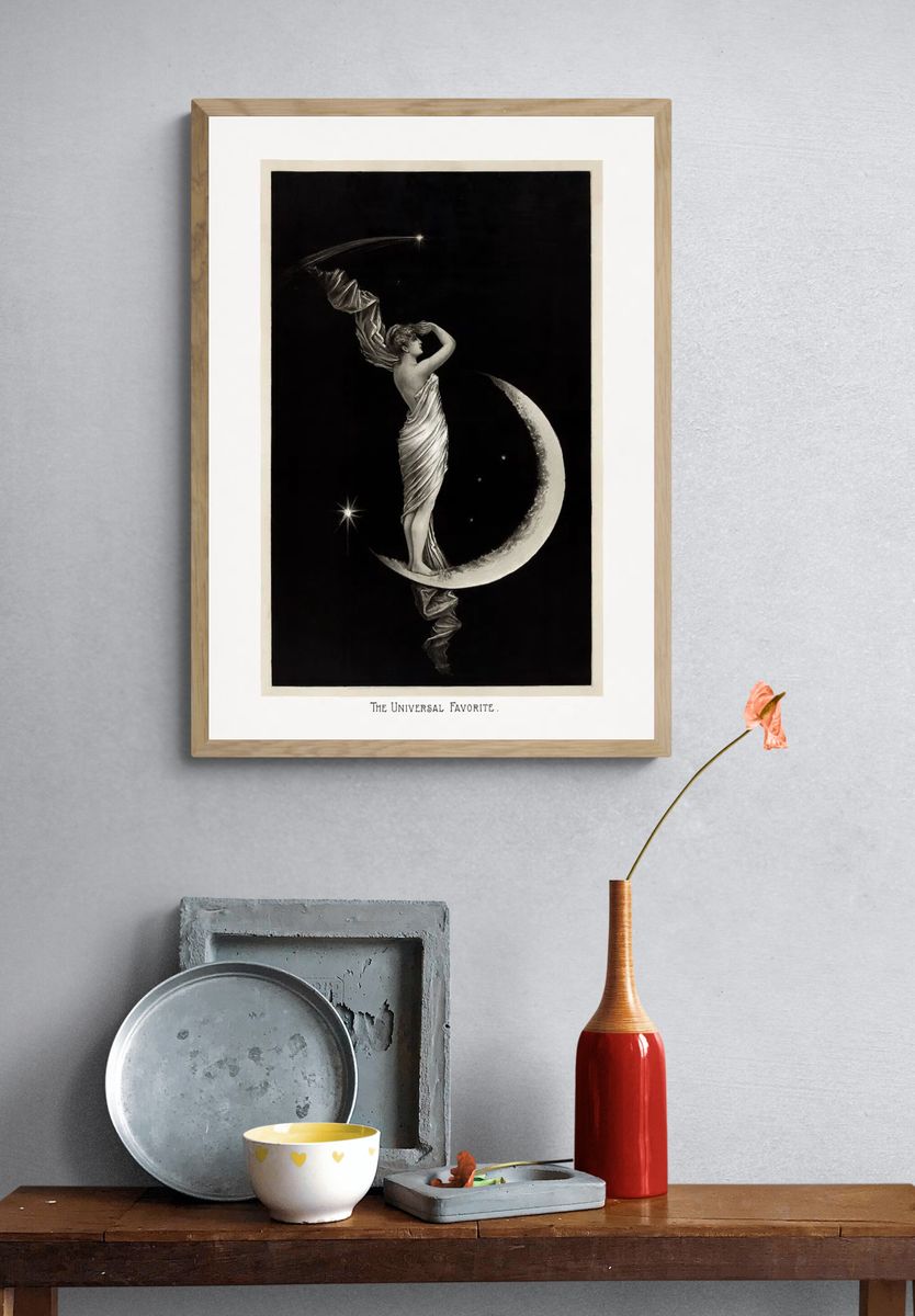 The Universal Favorite — Vintage Print. — room view 3
