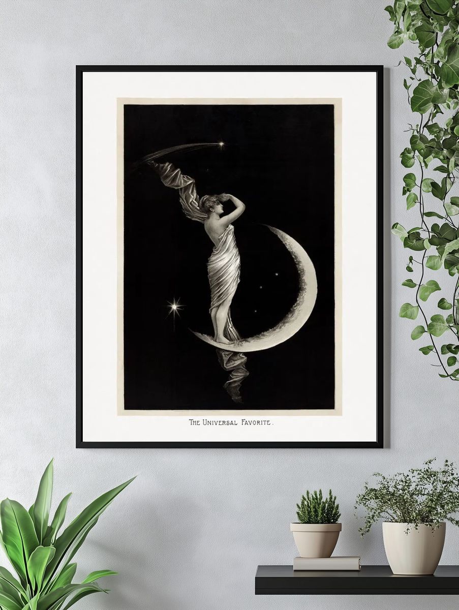 The Universal Favorite — Vintage Print. — room view 4