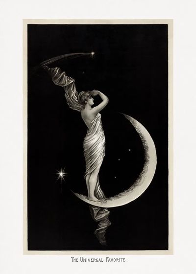 The Universal Favorite — Vintage Print. poster