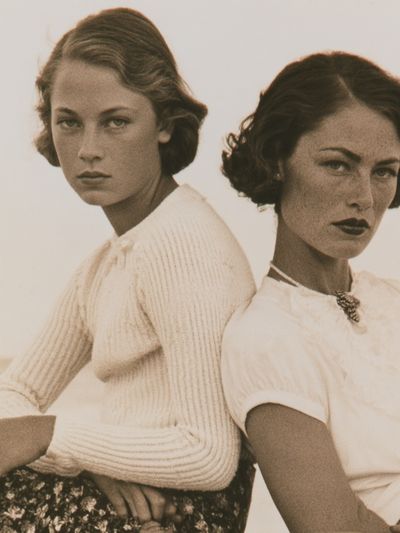 Vintage Fashion Portrait Poster. poster