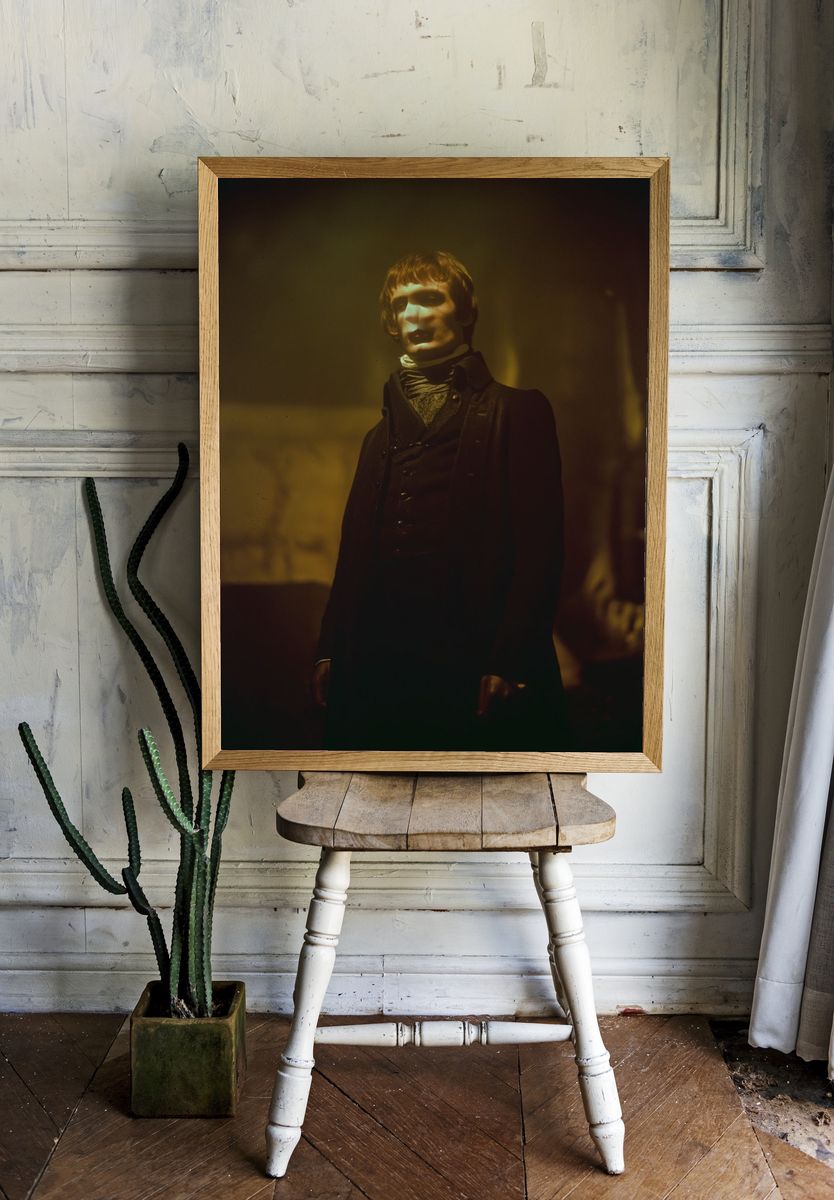 Mysterious Figure — Vintage Print room preview