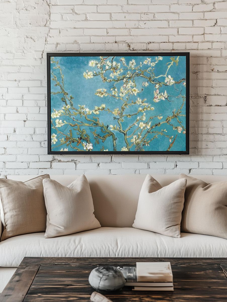 Almond Blossom — Fine Art Print. — room view 1