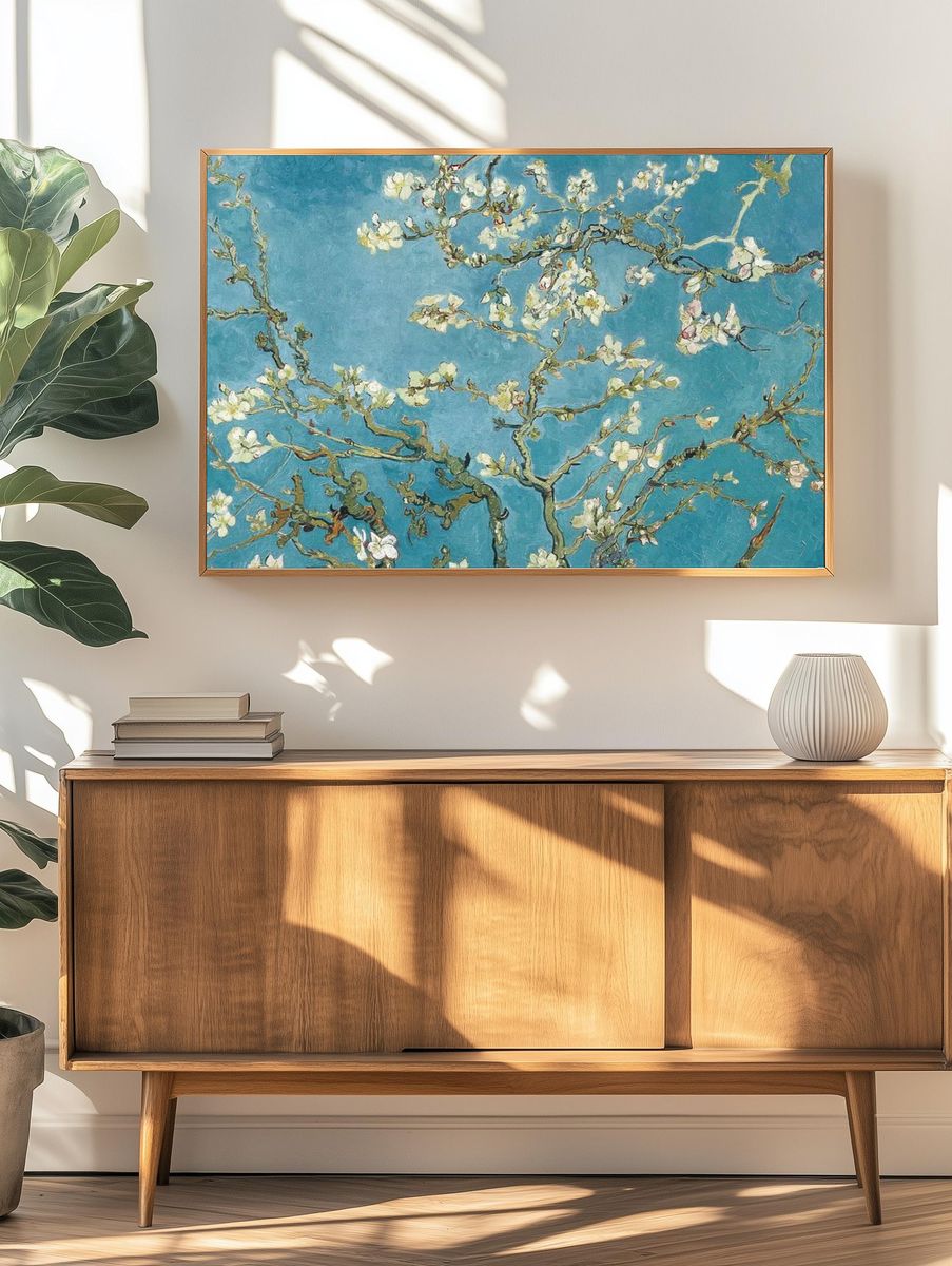 Almond Blossom — Fine Art Print. — room view 3