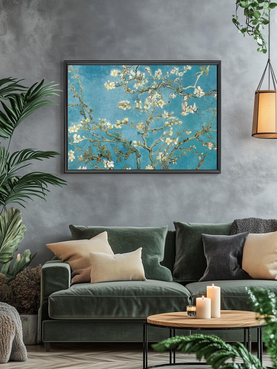 Almond Blossom — Fine Art Print. — room view 4