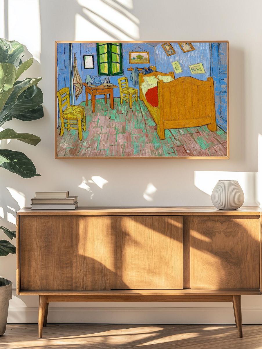 Vincent van Gogh's Bedroom — Fine Art Print. — room view 3