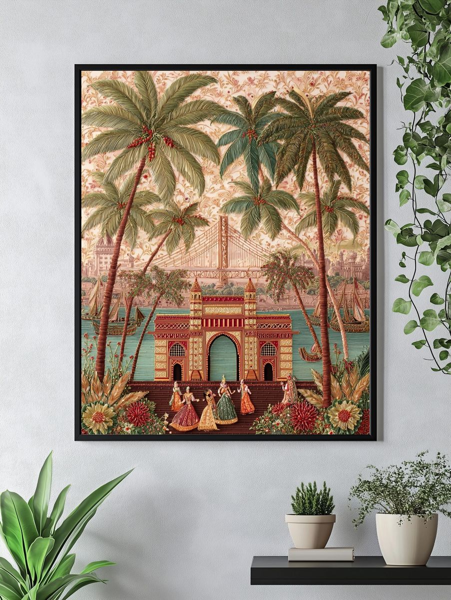 Gateway of India — Vintage Print. — room view 4