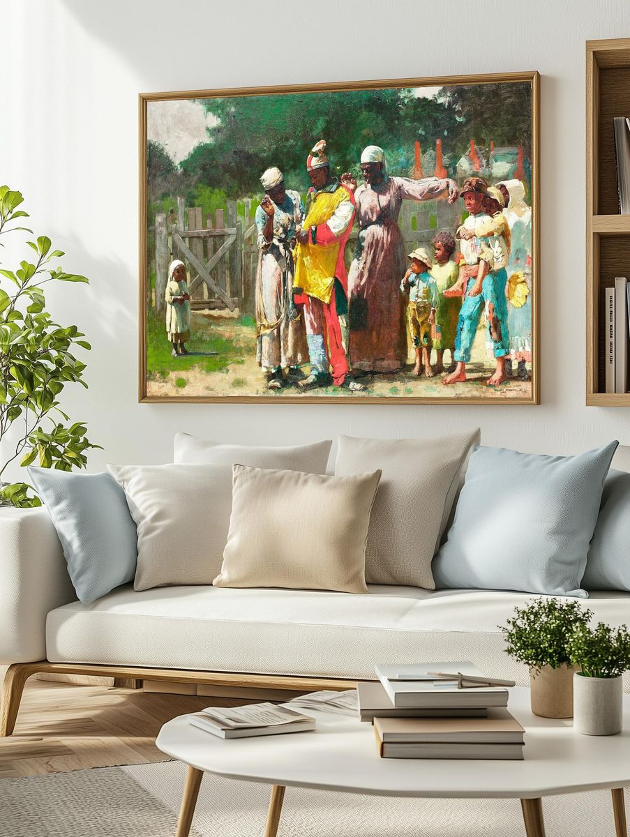 Dressing Carnival (1877) Winslow Homer. — room view 2