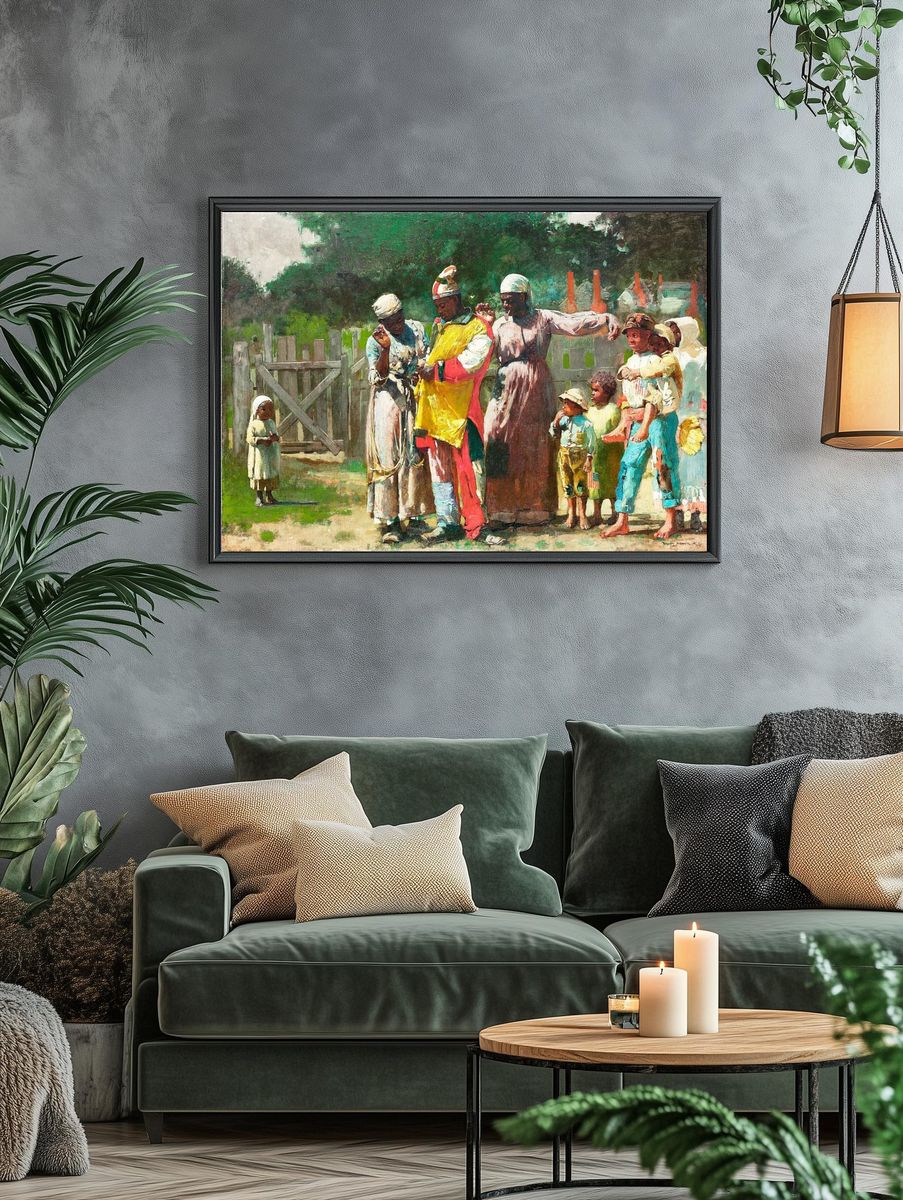 Dressing Carnival (1877) Winslow Homer. — room view 4