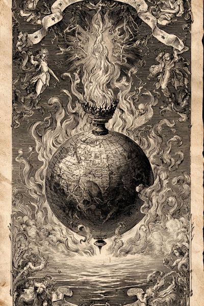 Celestial Globe — Vintage Print