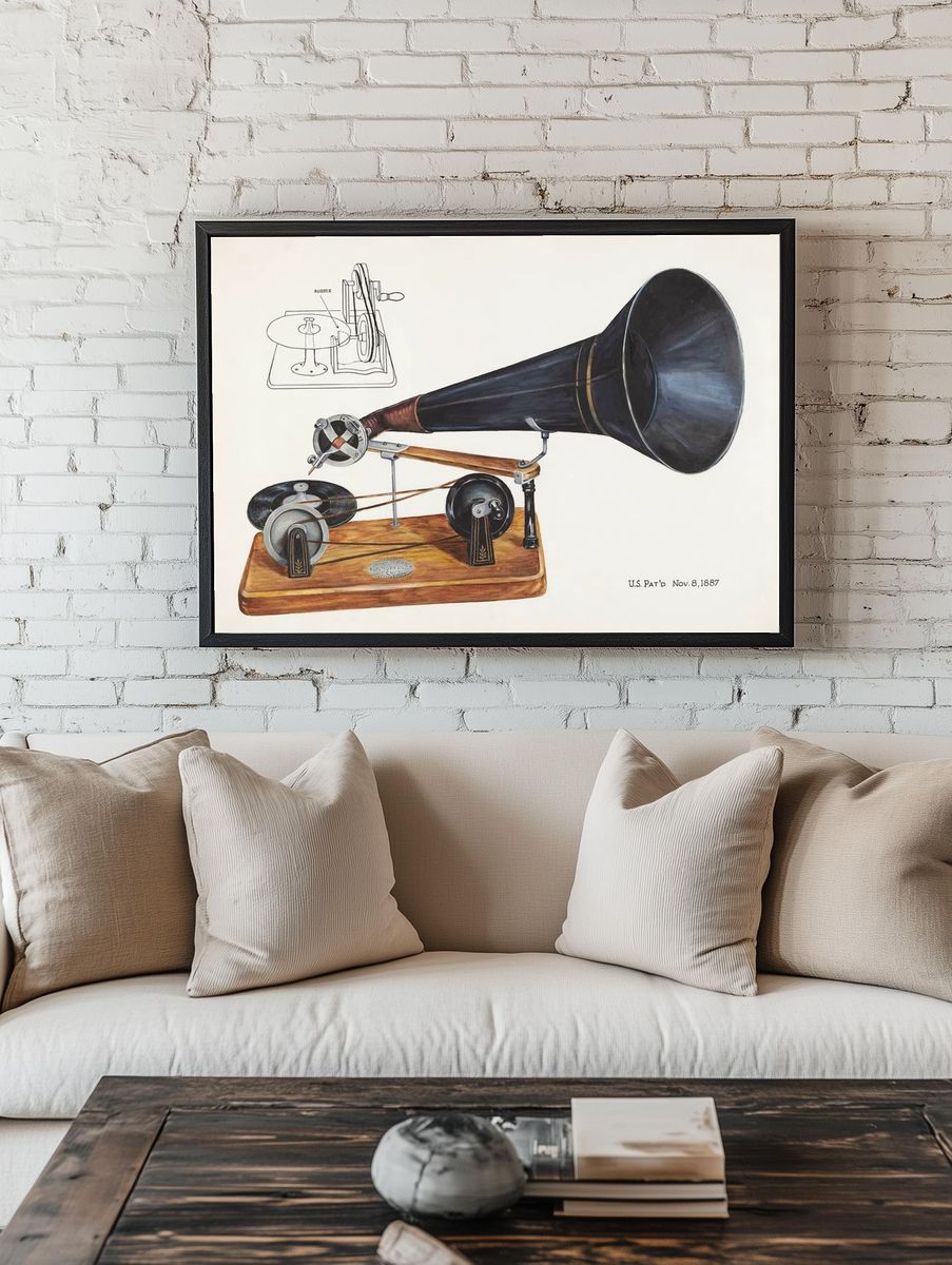 Gramophone (ca. 1937) Charles Bowman. room preview