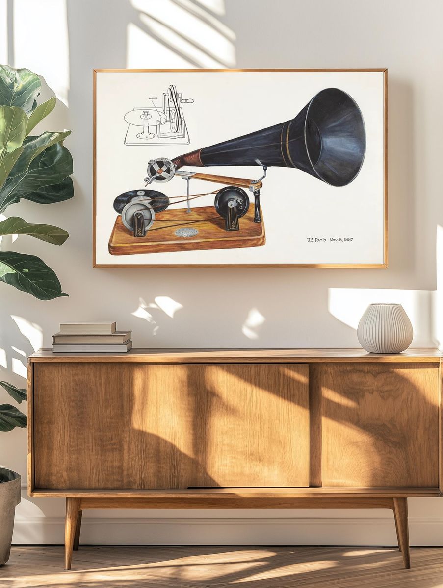 Gramophone (ca. 1937) Charles Bowman. — room view 3