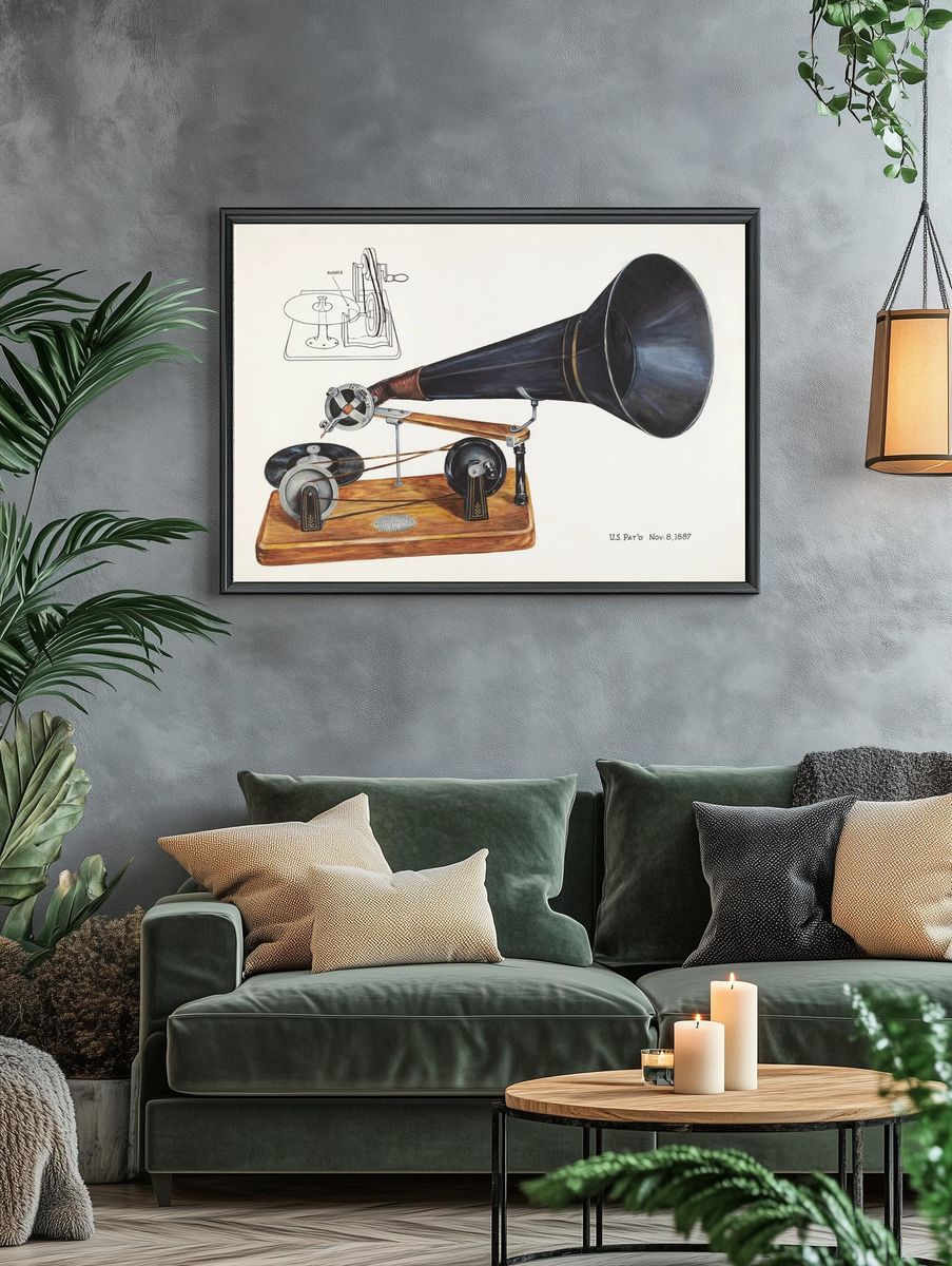 Gramophone (ca. 1937) Charles Bowman. — room view 4