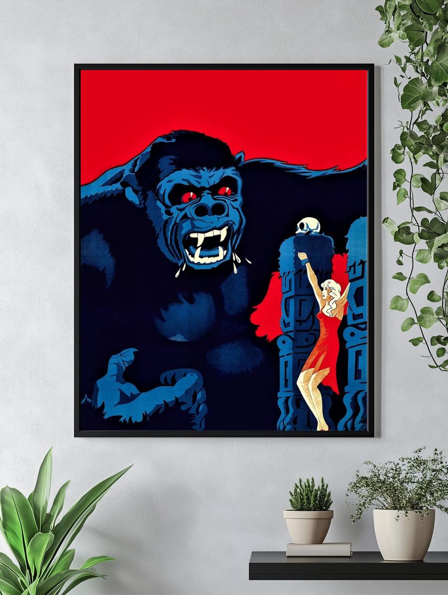 Danish movie poster King Kong. — room view 4