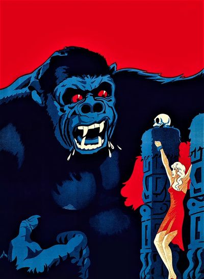 Danish movie poster King Kong
