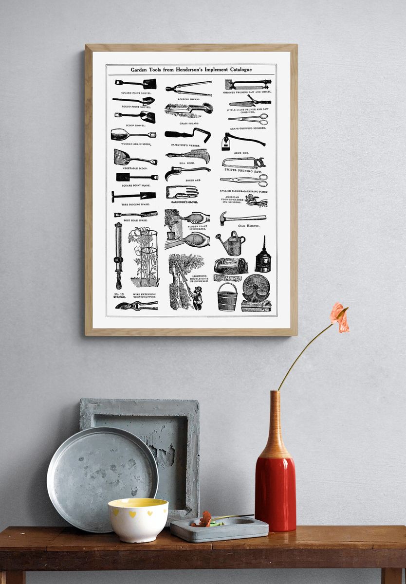 Garden tools implement catalogue. Digitally. — room view 3